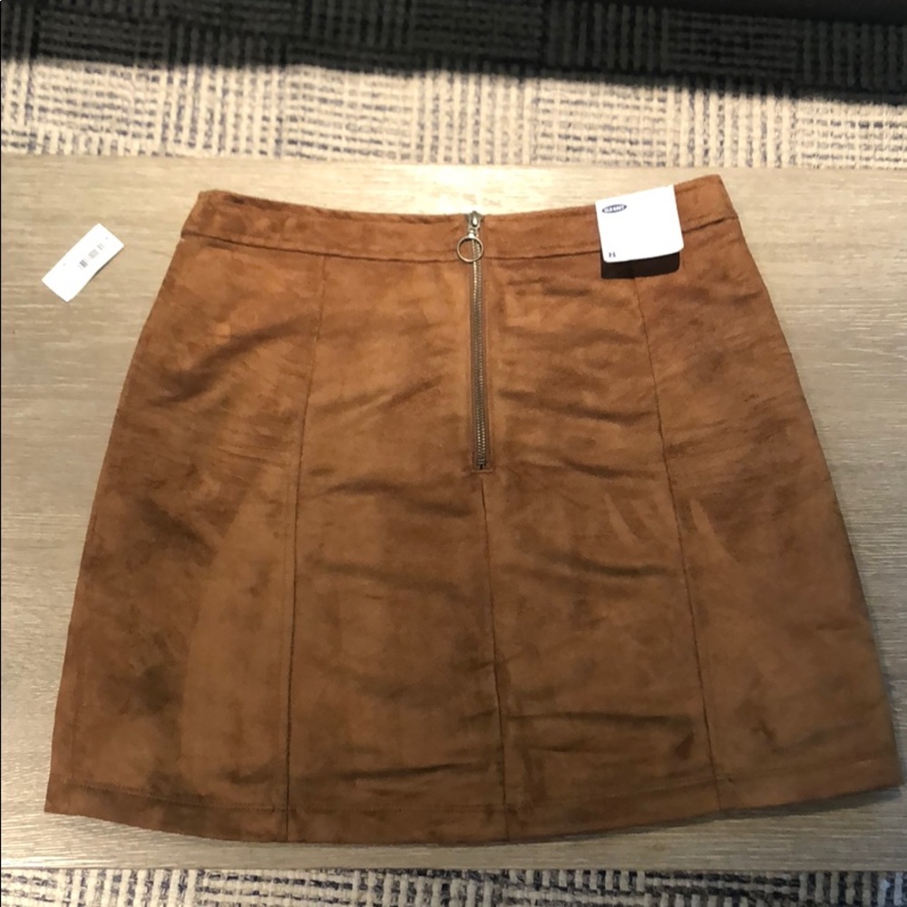 Old Navy Faux Suede Skirt -SZ 8